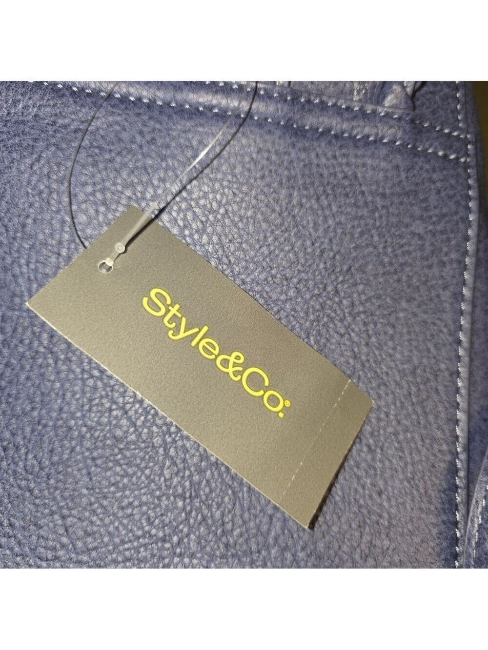 Style & Co Backpack Blue #PUR18 - Picture 8 of 14